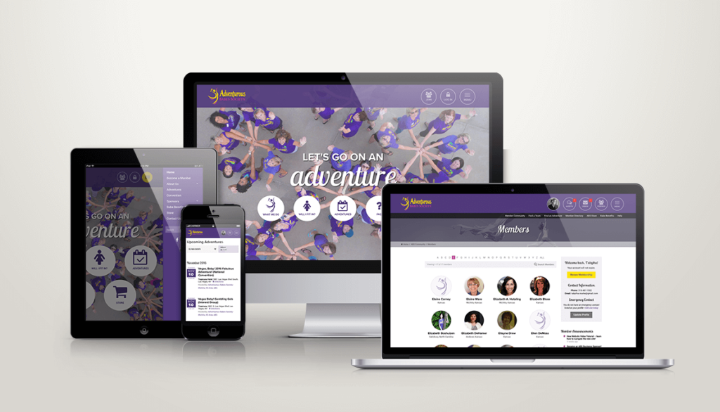 Lee Media Group recently overhauled the Adventurous Babes Society's custom WordPress membership site.