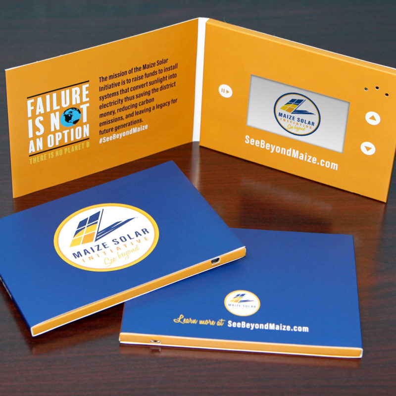 Earlier this year, we were honored to design video brochures that are being used to promote the Maize Solar Initiative.
