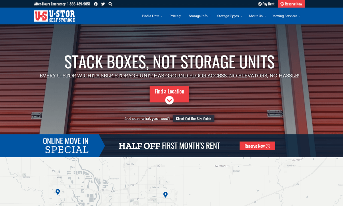 U-STOR New Website