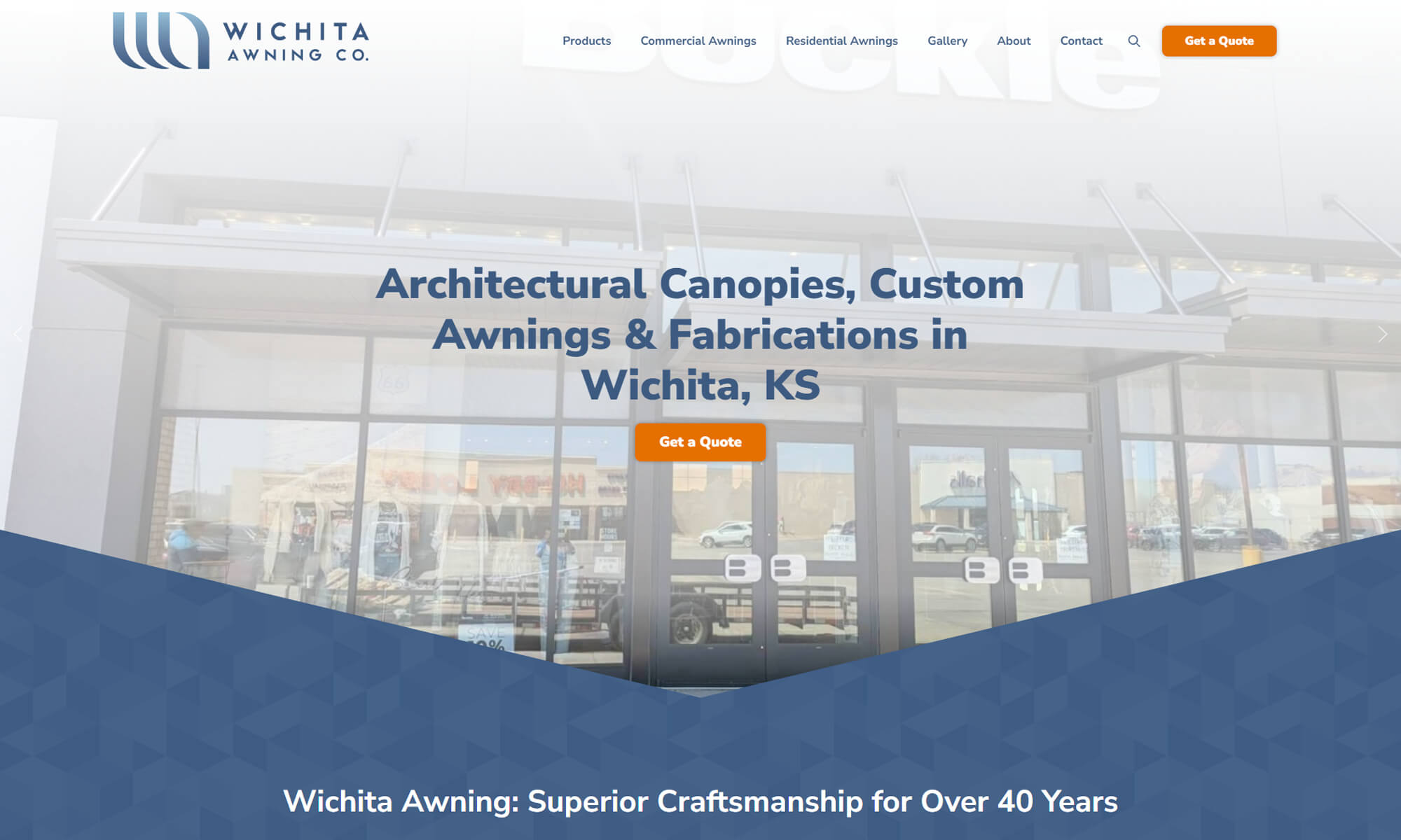 Wichita Awning Website - AFTER