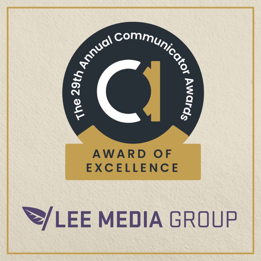 lee media group wins 2023 award of excellence for a 2022 integrated marketing campaign