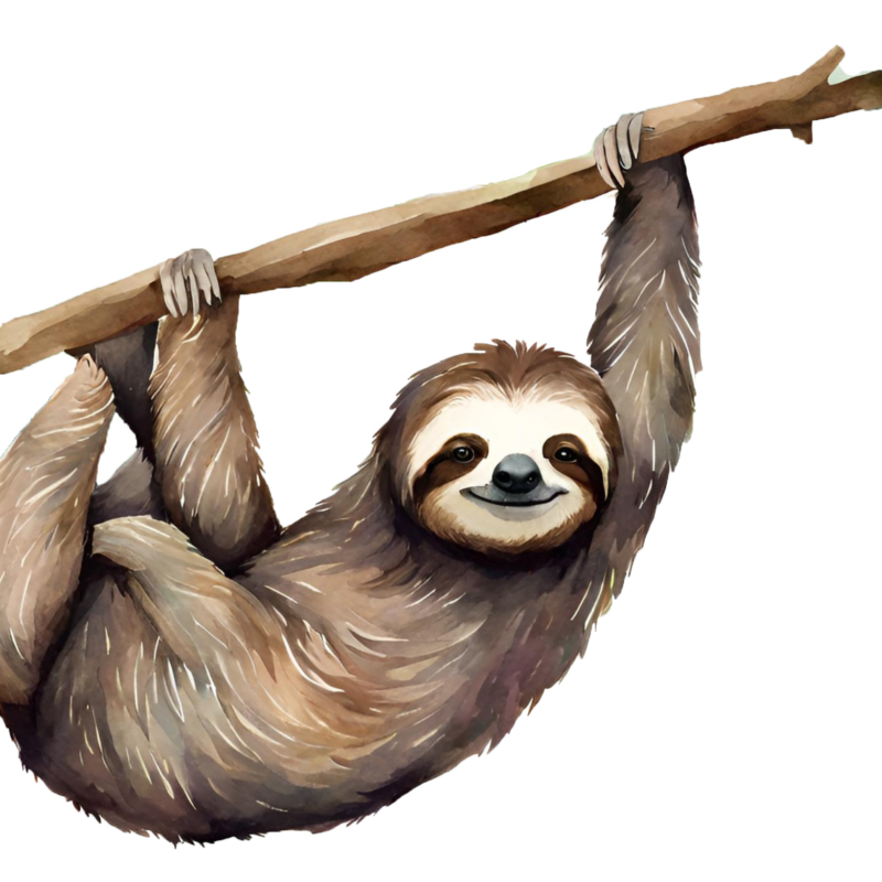 sloth for presentation at Tanganyika