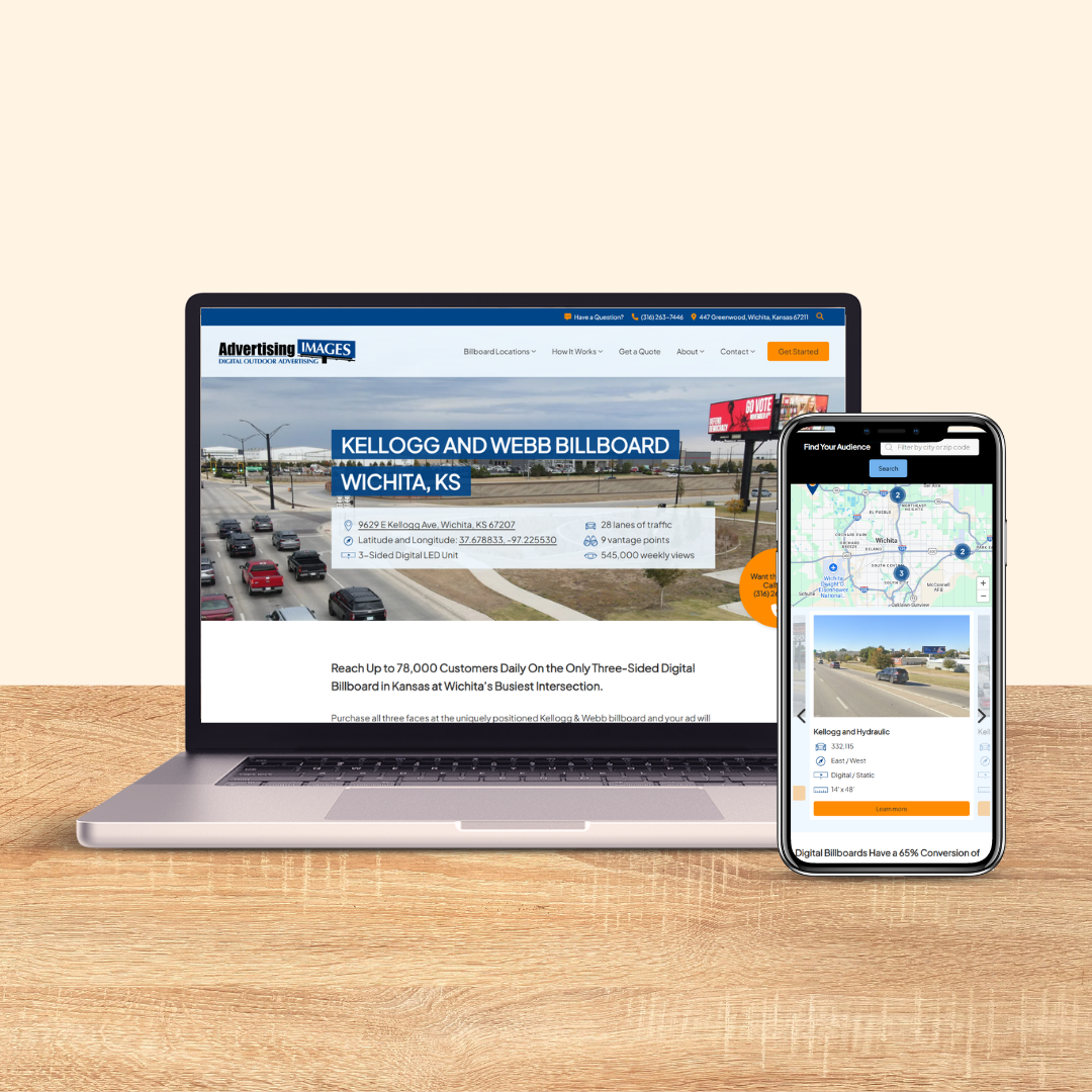Updated Advertising Images website.