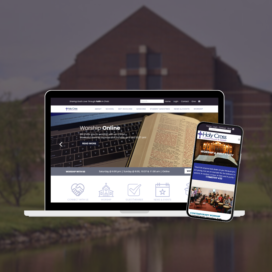 Holy Cross Lutheran Church website.